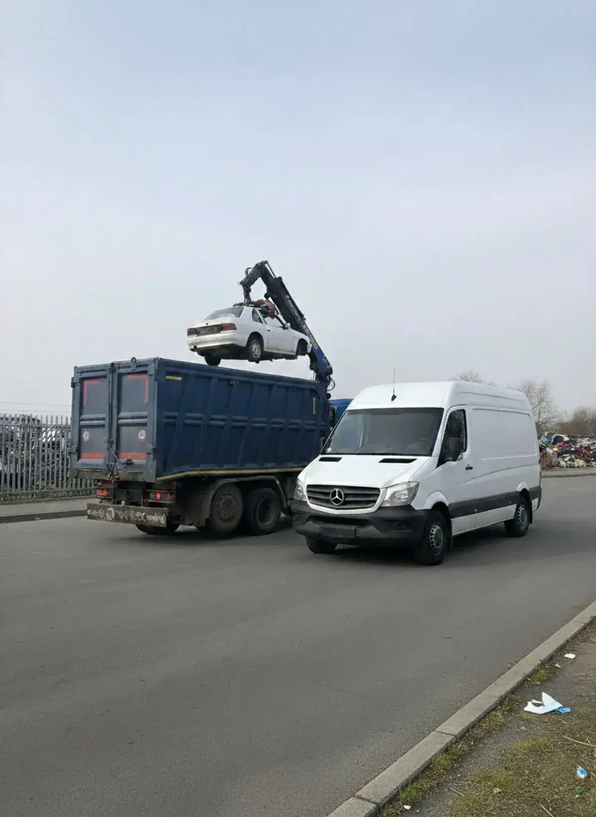 Vozni park Na Kilo — kamioni za otkup i transport sirovina u Beogradu